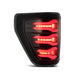 AlphaRex 21-22 Ford F-150 LUXX LED Tailights Black/Red AlphaRex