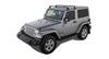 Rhino-Rack 07-22 Jeep Wrangler JK/JL 2 Door Hard Top Vortex SG 2 Bar Roof Rack - Black Rhino-Rack