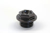 Oil Filler Plug Black WORKS