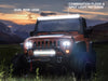 Raxiom 07-18 Jeep Wrangler JK 50-Inch Straight Dual Row LED Light Bar Flood/Spot Combo Beam Raxiom