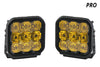 Diode Dynamics SS5 LED Pod Pro - Yellow Driving (Pair) Diode Dynamics