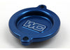 Oil Filter Cover Blue Ktm/Hus/Gas WORKS