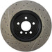 StopTech 2011-2013 BMW 535i / 2012-2016 BMW 640i Slotted & Drilled Front Left Brake Rotor Stoptech