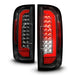 ANZO 15-21 GMC Canyon Full LED Taillights w/ Red Lightbar Black Housing/Clear Lens ANZO