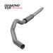 Diamond Eye KIT 5in CB MFLR RPLCMENT PIPE SGL AL: 03-07 FORD 6.0L F250/F350 Diamond Eye Performance