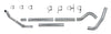 Diamond Eye KIT 4in MFLR RPLCMENT PIPE TB SGL ALUM 94-97 5 7 3L F250/F350 PWRSTROKE NFS W CARB STDS Diamond Eye Performance