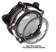 Performance Machine Vision Air Cleaner (W/ Bezel) - Contrast Cut Performance Machine