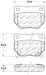 StopTech Performance 06-07 WRX Rear Brake Pads Stoptech