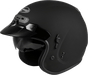 Gm 32 Open Face Helmet Matte Black Xs GMAX