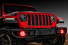 Oracle Jeep Wrangler JL/Gladiator JT LED Surface Mount Fog Light Halo Kit - Red ORACLE Lighting