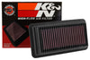 K&N 2016-2017 Honda Civic L4-1.5L F/I Replacement Drop In Air Filter K&N Engineering