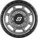 Rift Wheel 14x7 4/156 5+2 (+10mm) Carbon Grey SEDONA