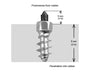 7/16" 11mm Std Screw Studs Qty 100 IGRIP