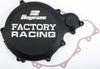 Factory Racing Clutch Cover Black BOYESEN