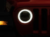 Raxiom 18-22 Jeep Wrangler JL/JT Axial Series LED Headlights- Black Housing (Clear Lens) Raxiom