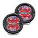 360 Series 4" Drive Red Back Light RIGID