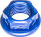 Axle Nut M16x22 P1.5 H11 Blue DRC