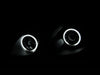 ANZO 1998-2005 Lexus Gs300 Projector Headlights w/ Halo Black ANZO