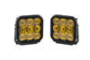 Diode Dynamics SS5 LED Pod Sport - Yellow Combo (Pair) Diode Dynamics