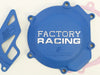 Factory Racing Ignition Cover Blue BOYESEN