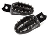 Aluminum Footpegs Black ZETA