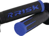 Fusion 2.0 Motorcycle Grips Blue RISK RACING