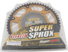 Rear Stealth Sprocket Alu/Stl 53t 520 Gld Kaw/Suz SUPERSPROX