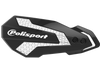 Mx Flow Handguards Black/White POLISPORT