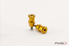 Swingarm Spools Hi Tech 8mm Gold 2/Pk PUIG