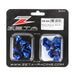 Aluminum Bolt Kit Blue ZETA