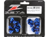 Aluminum Bolt Kit Blue ZETA