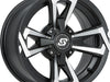 Riot Wheel 14x7 4/110 5+2 (+10mm) Blk/Machined SEDONA