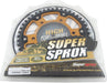 Rear Stealth Sprocket Alu/Stl 45t 530 Gld Yam SUPERSPROX