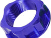 Steering Stem Nut & Bolt Blue M22x27 P1.0 H12 ZETA